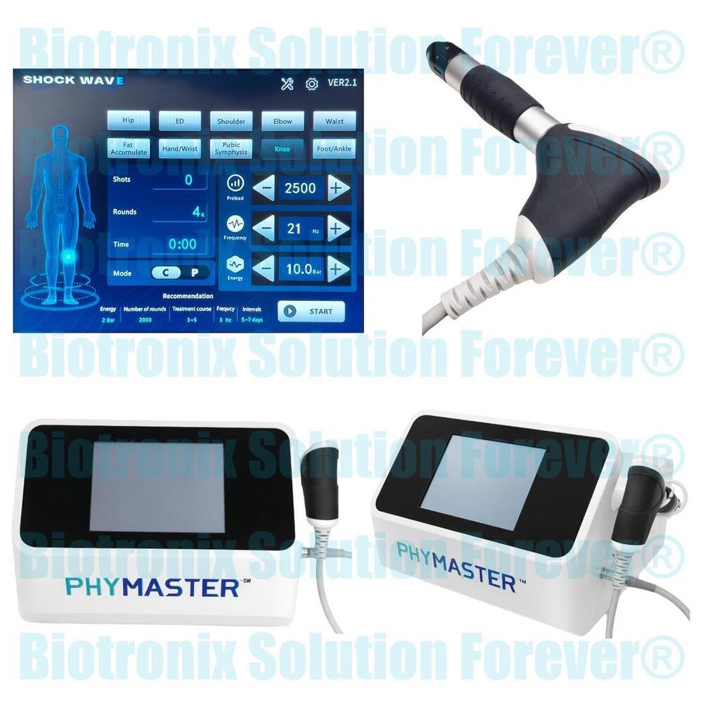 Phymaster Shockwave Therapy Equipment for Orthopedic Rehabilitation