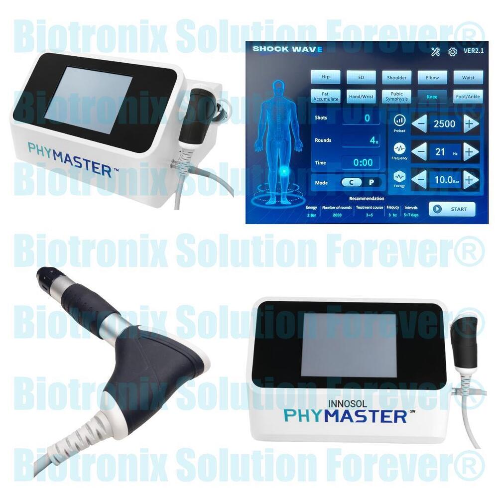 Phymaster Shockwave Pain Relief Physiotherapy Device