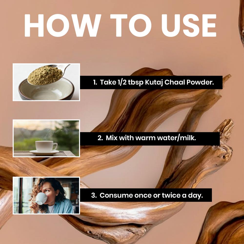 Lebrostone Kutaj Chhal Powder for Digestion, Gut Health, Immunity & Detox Support| 100g