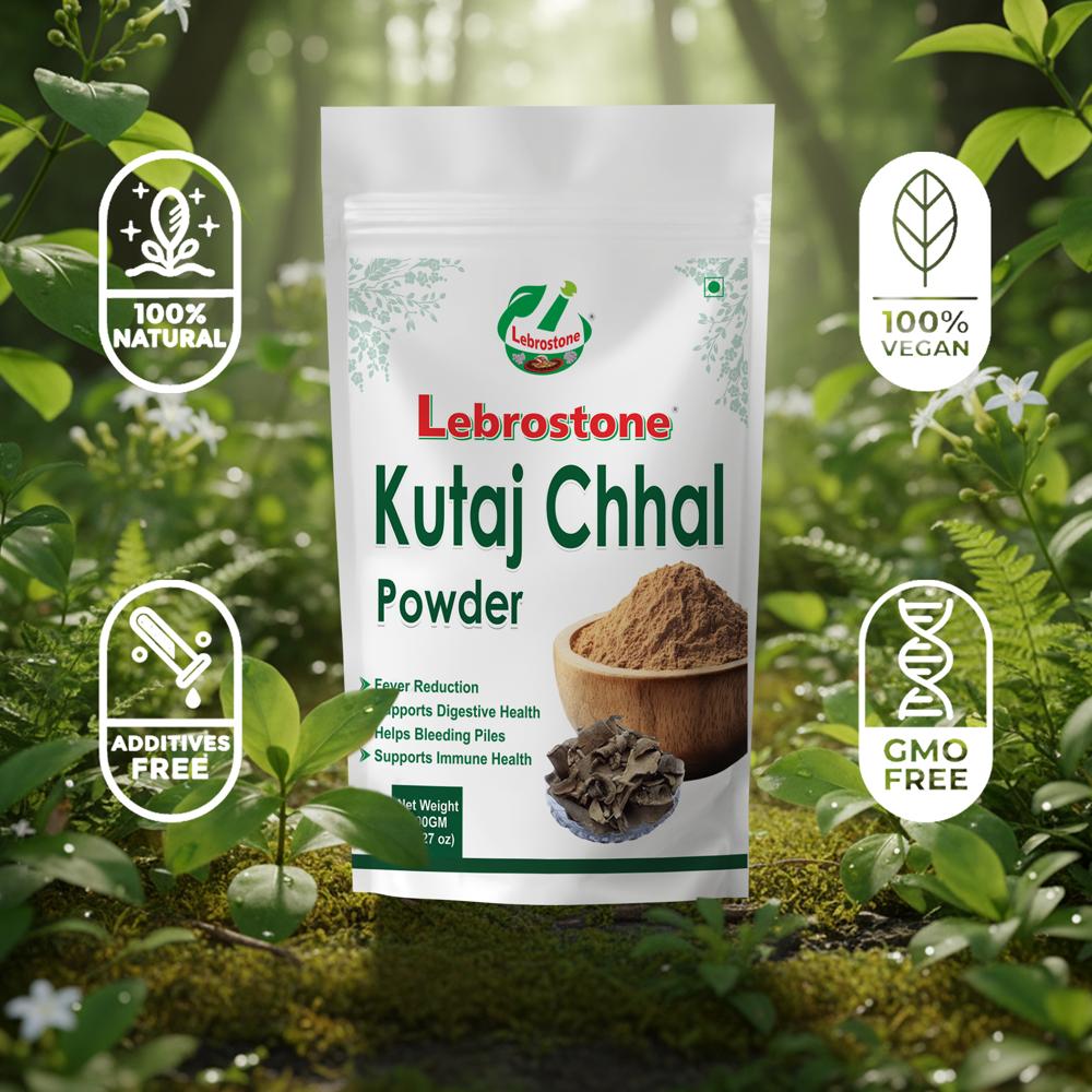 Lebrostone Kutaj Chhal Powder for Digestion, Gut Health, Immunity & Detox Support| 100g