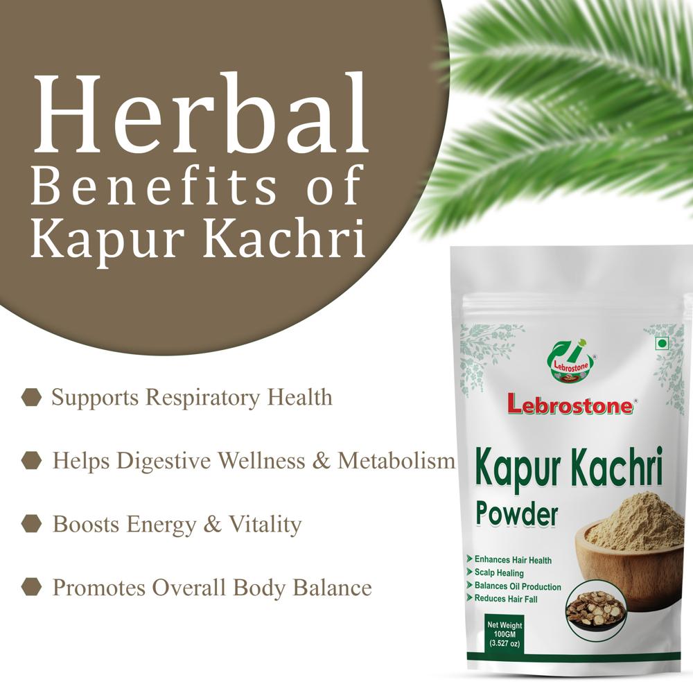 Lebrostone Natural Kapur Kachri Powder  Respiratory Support & Digestive Health(100g)