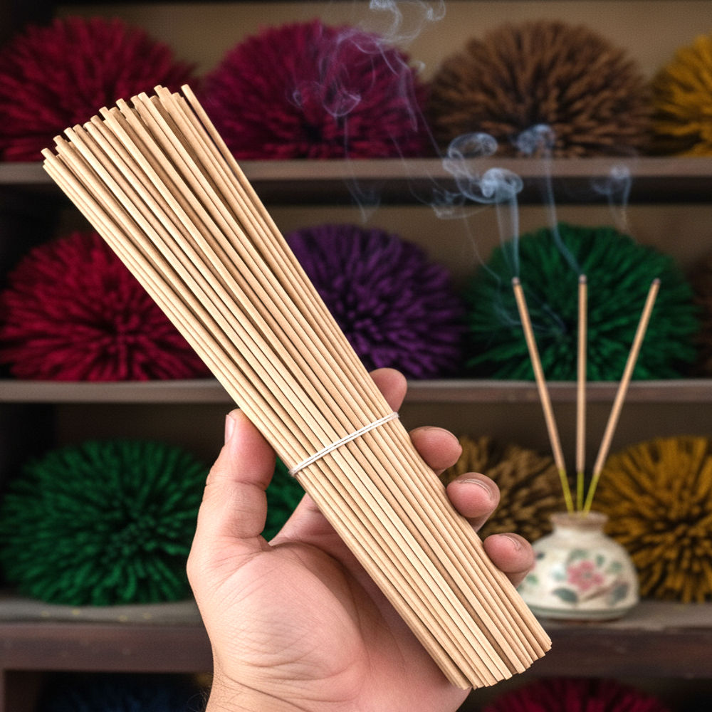 Bamboo Incense Sticks - Color: Brown