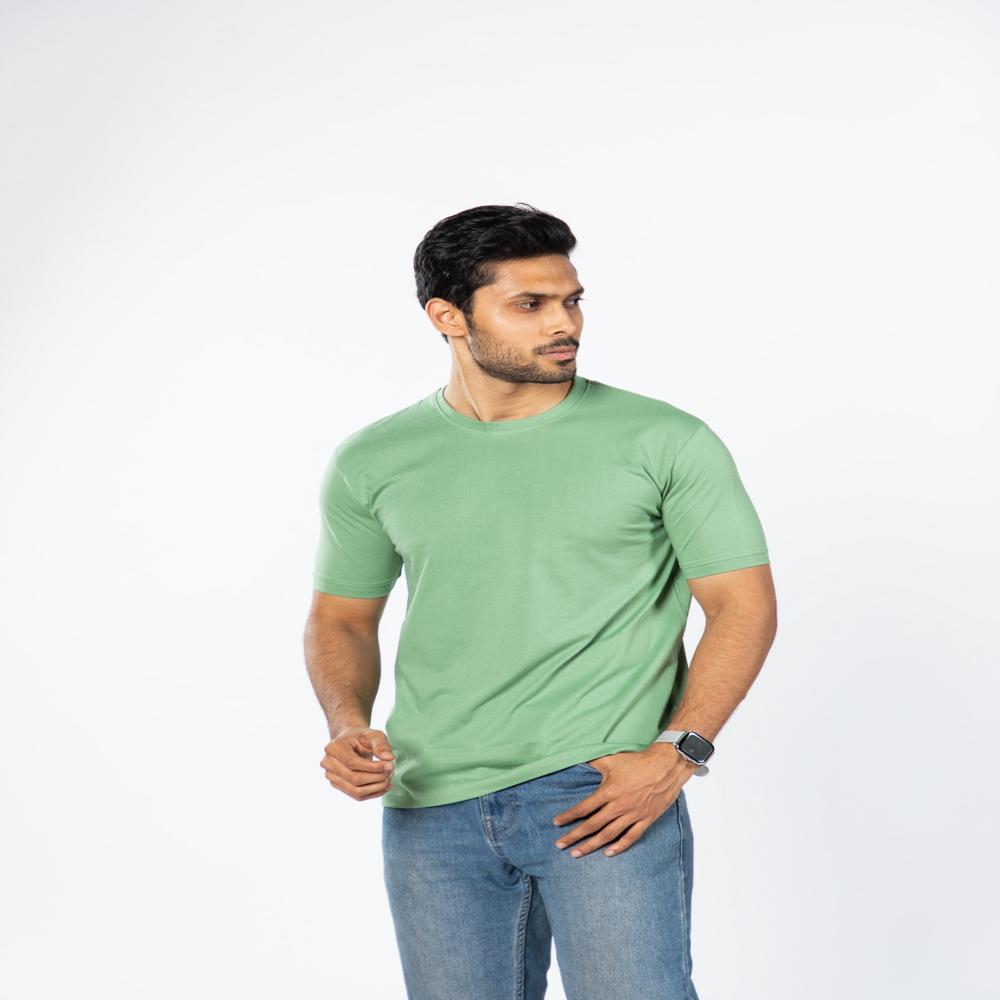 Cotton 180gsm Round Neck T-shirt - Age Group: 16-40