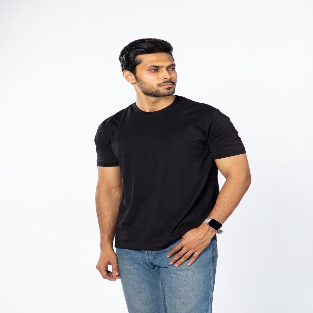 Cotton 180gsm Round Neck T-shirt - Age Group: 16-40
