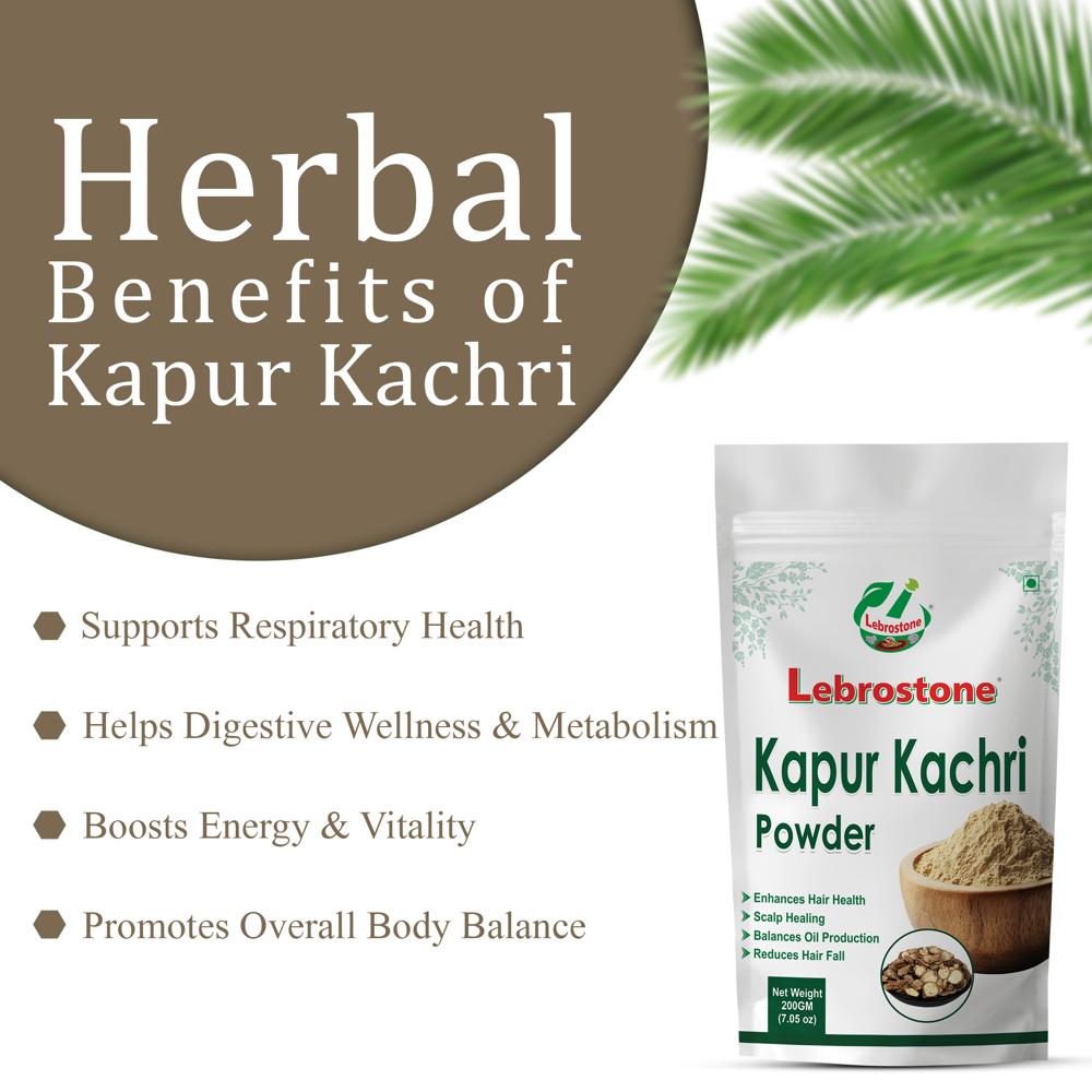Lebrostone Kapur Kachri Powder  Supports Respiratory Health & Digestive Wellness(200g)