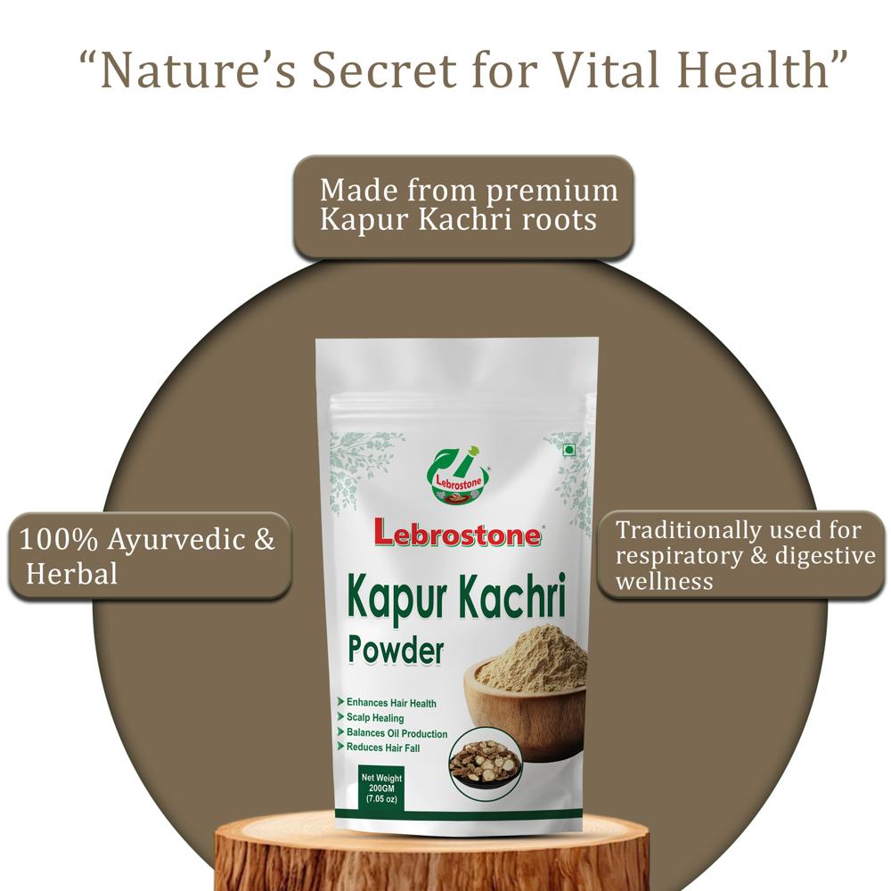 Lebrostone Kapur Kachri Powder  Supports Respiratory Health & Digestive Wellness(200g)