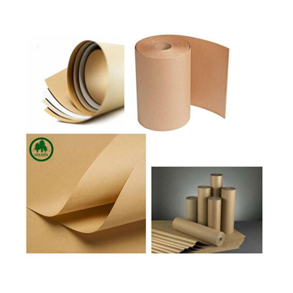 Brown Corrugated Packaging Paper - Size: Different Available