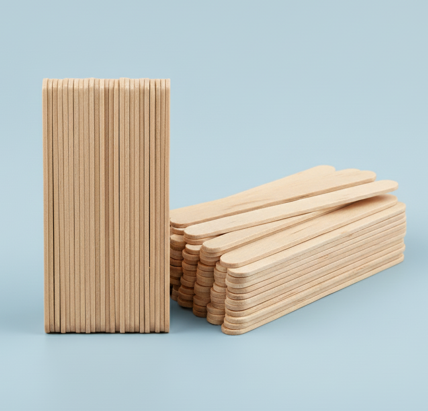 Wooden Ice Cream Sticks
