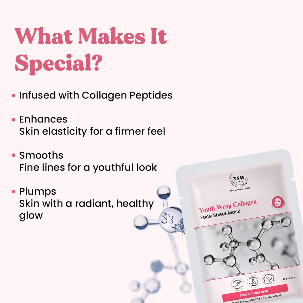 Youth Wrap  Collagen Face Sheet Mask