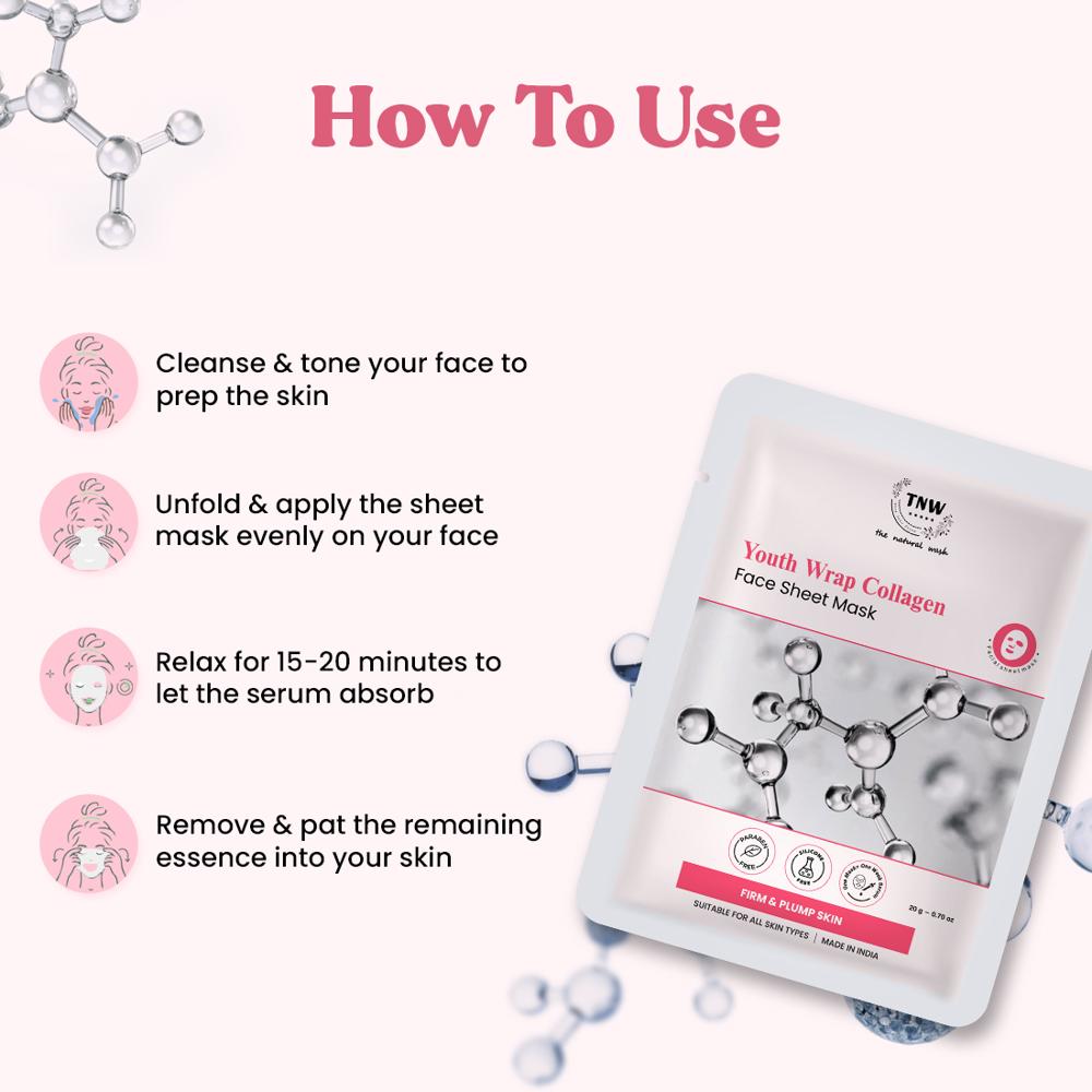 Youth Wrap  Collagen Face Sheet Mask