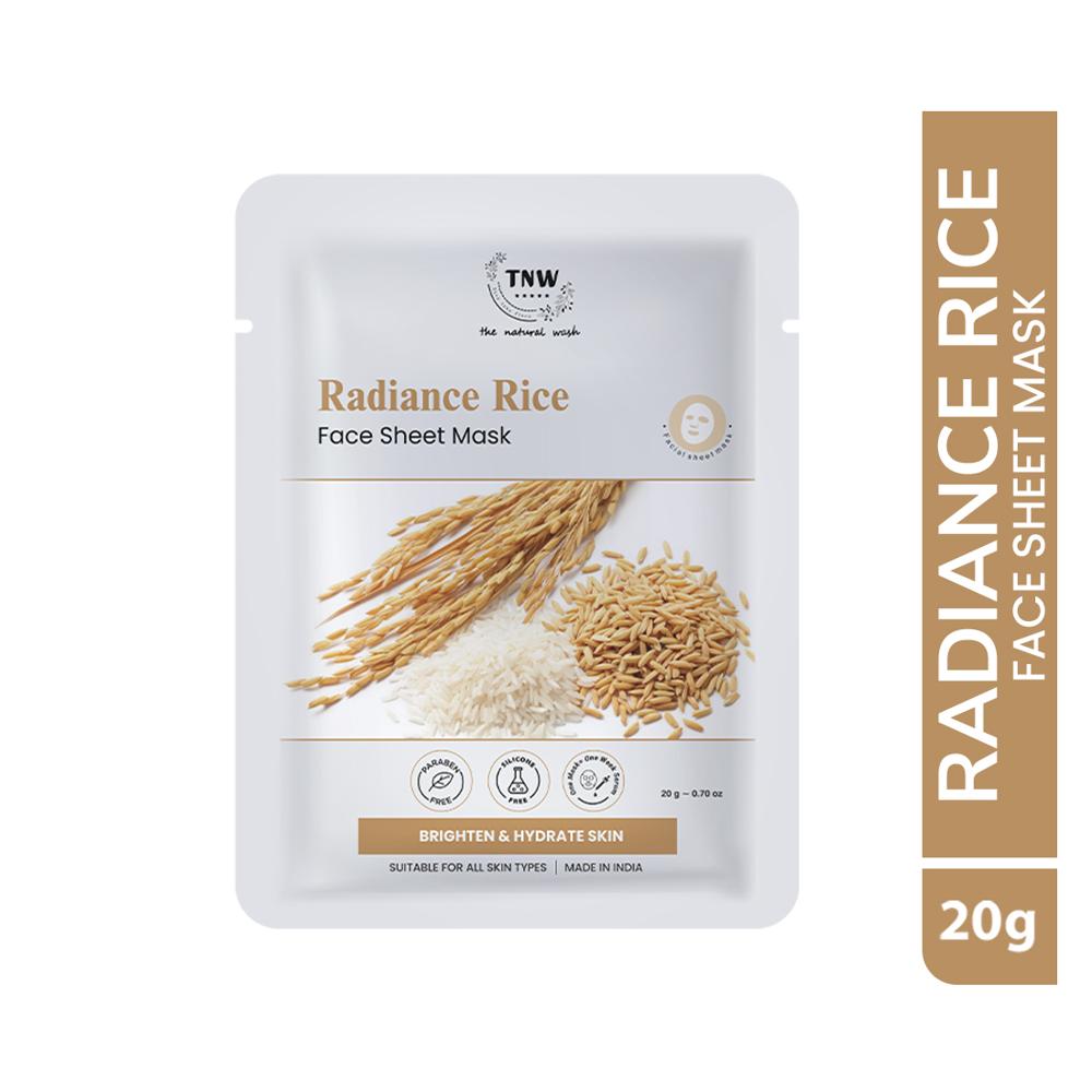 Radiance Rice  Face Sheet Mask
