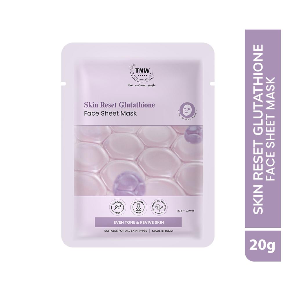 Skin Reset  Glutathione Face Sheet Mask