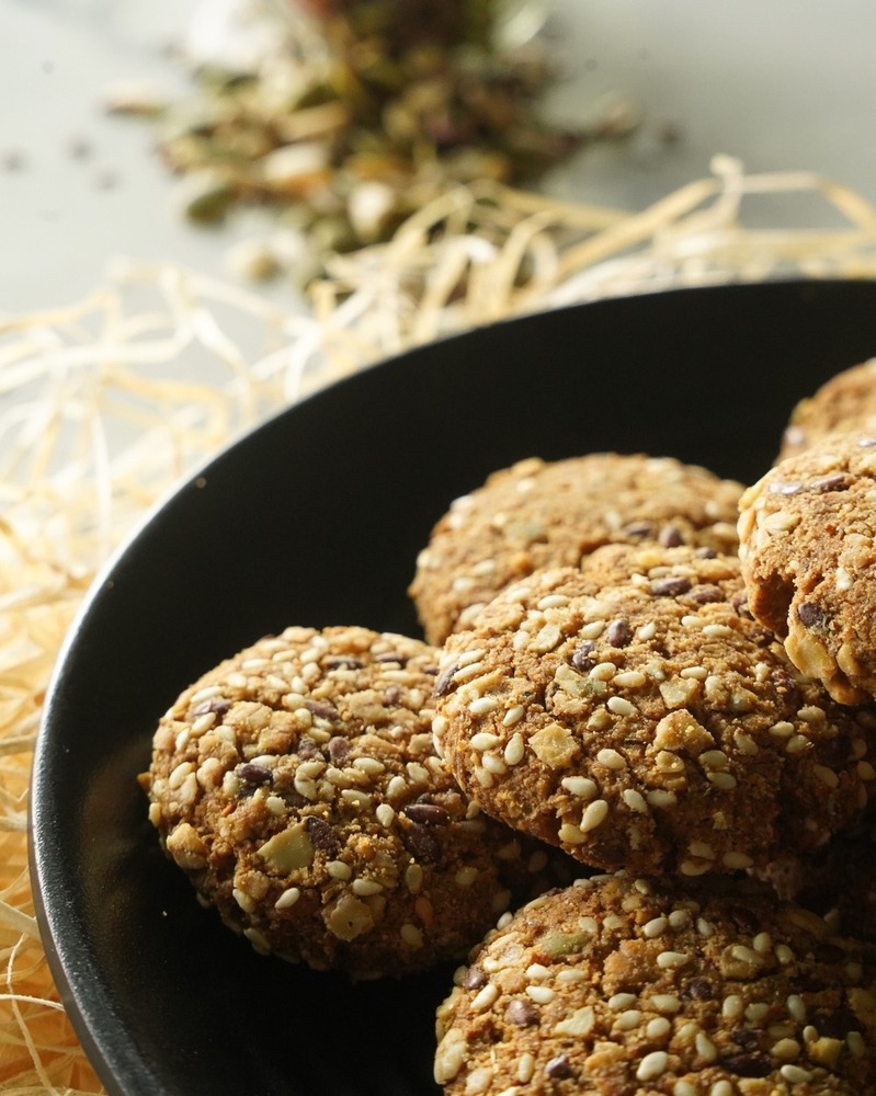 Handmade Multi-millet  Multi-Seeds Cookies