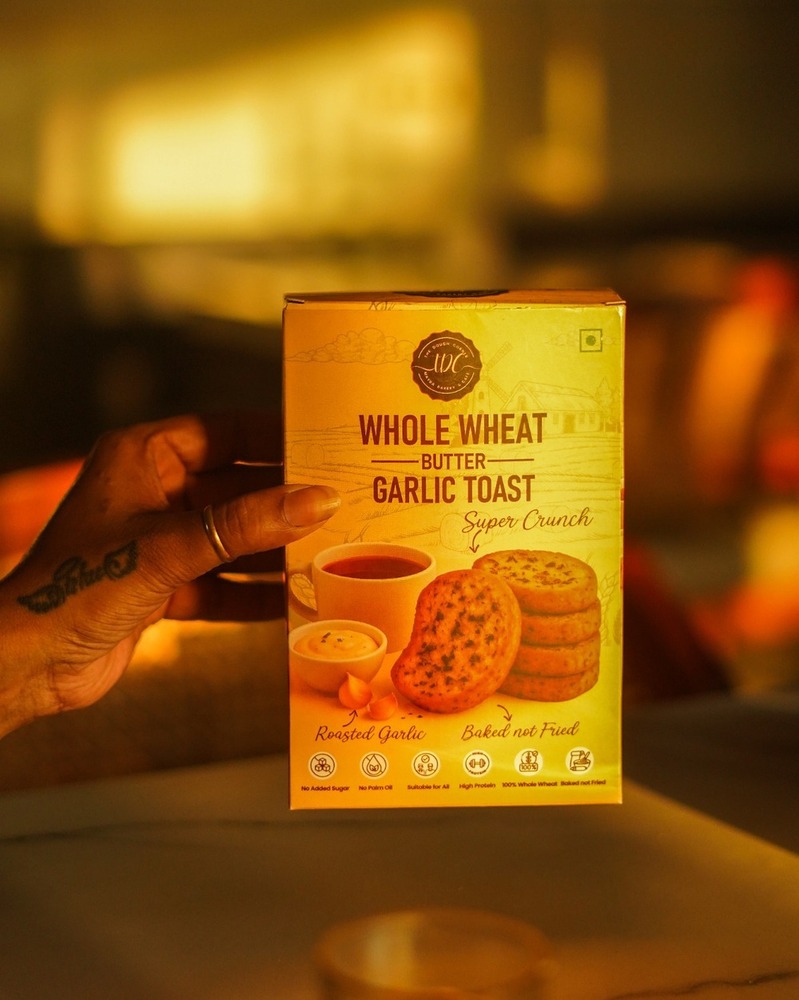 Whole Wheat Butter Garlic Toast Cookies