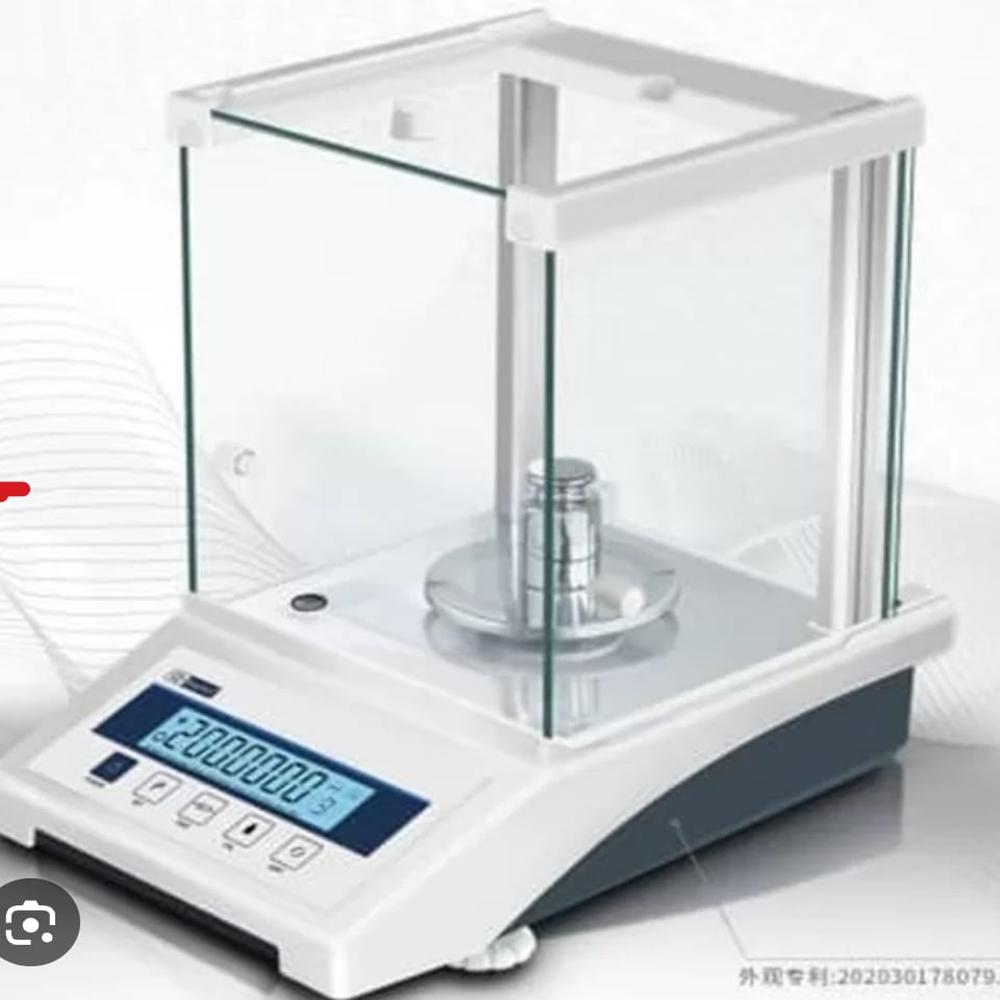 Digital Analytical Balance - Color: White