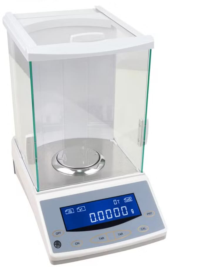 Digital Analytical Balance - Color: White