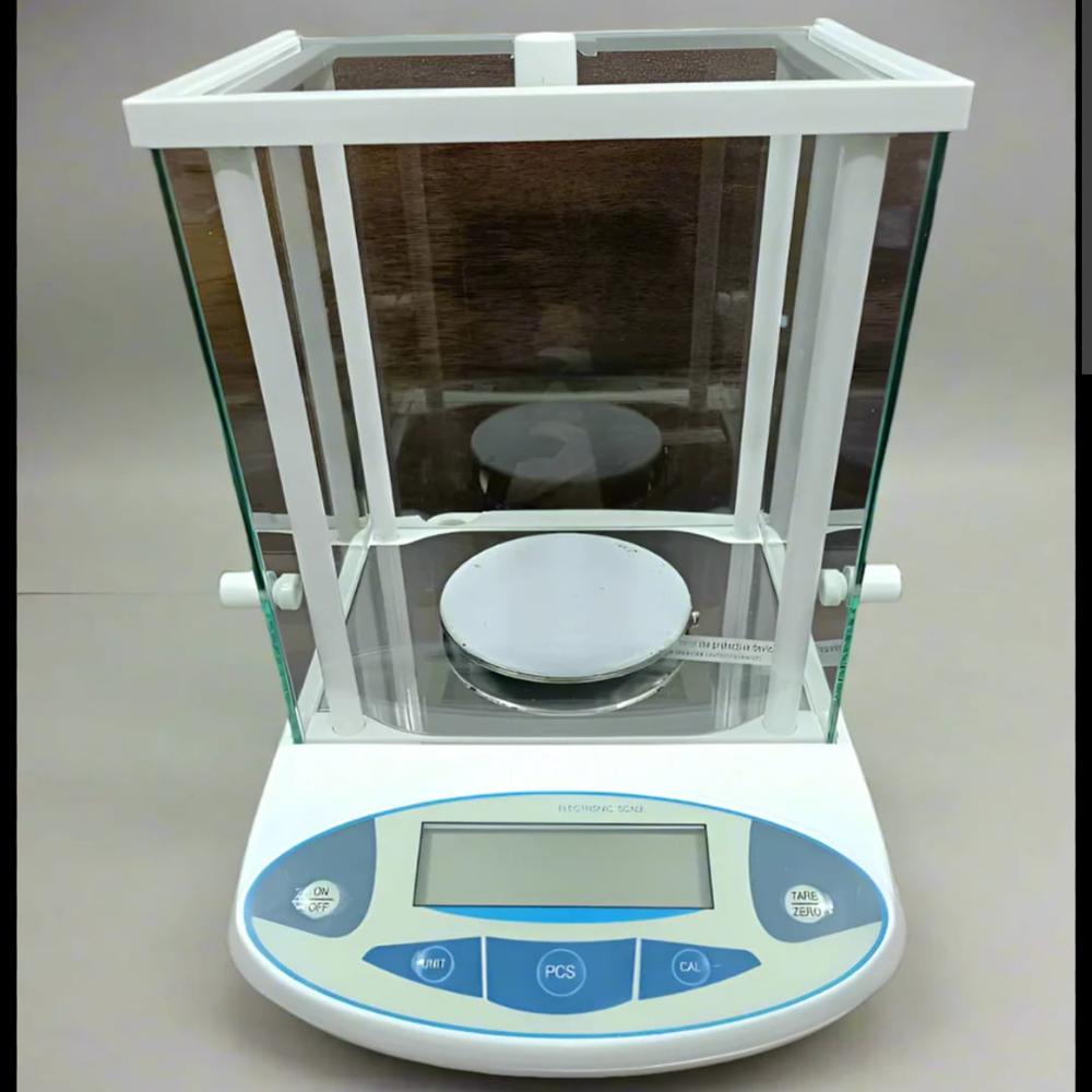 Digital Analytical Balance - Color: White
