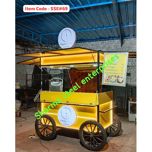 Foldable food cart