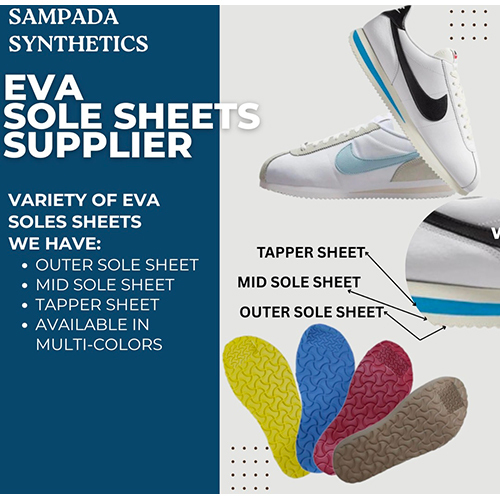 Mid Sole Sheet - Color: Multi Color