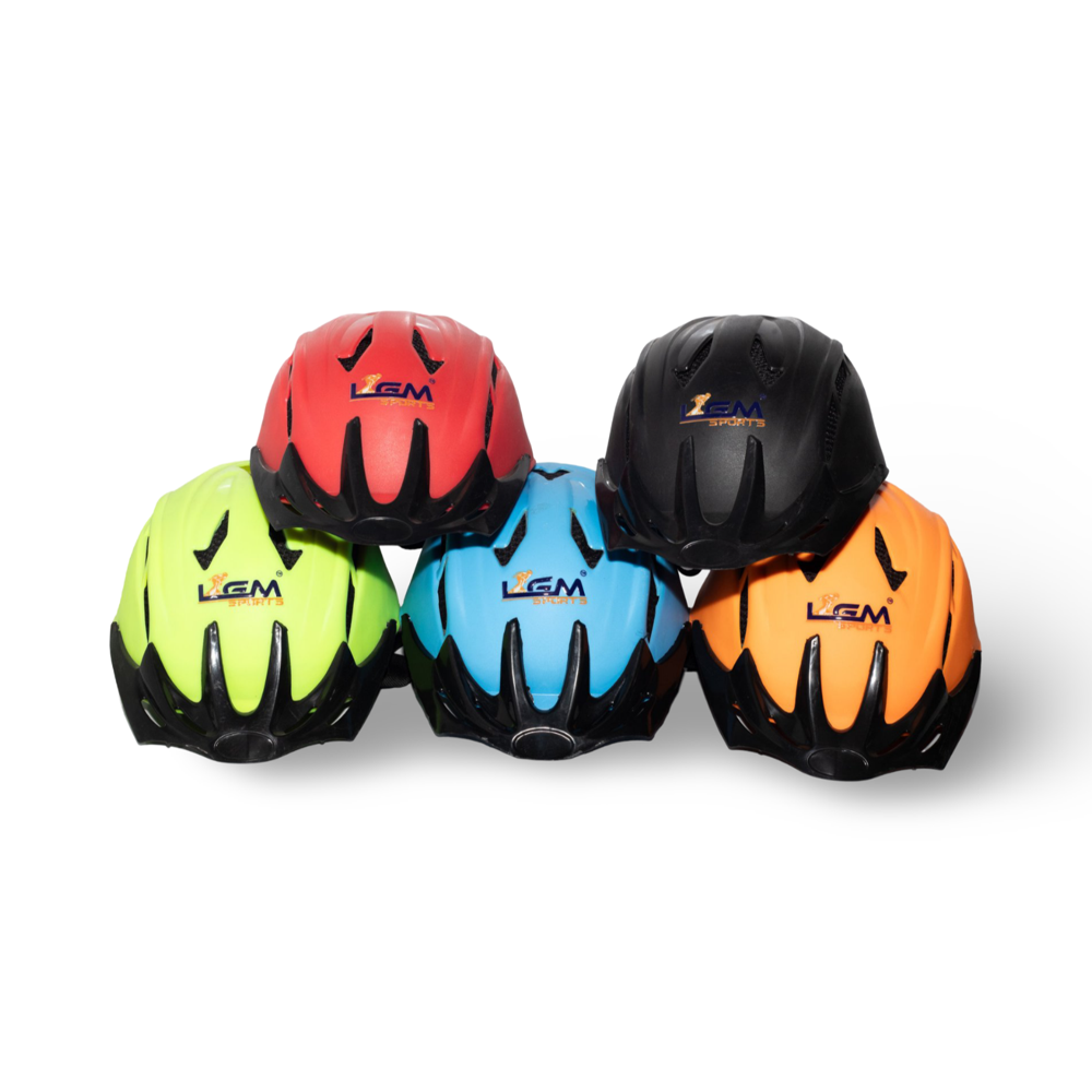 Roller Skating Safety Head Guard Fluorescent - Color: Red / Orange / Black / Neon Yellow / Sky Blue