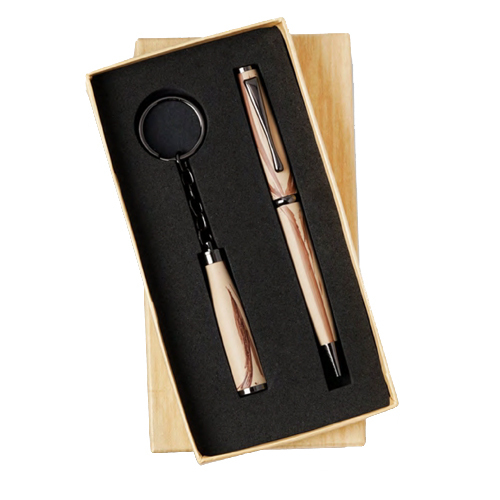 KP-107 Black RC Pen Keychain Set