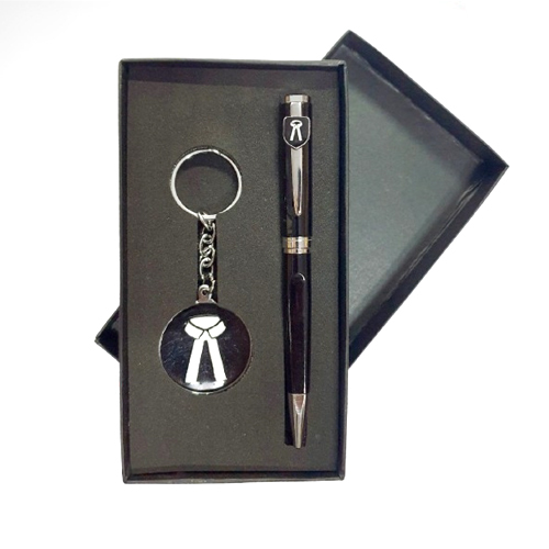 KP-112 Black RC Advocate Set With Dome Keychain