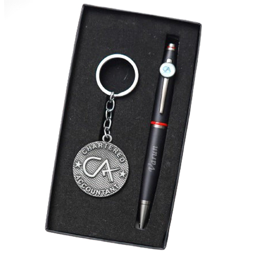 KP-115 Black RC CA Set with Metal Keychain