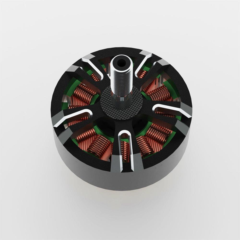 High Torque 2807 BLDC Brushless Motor with 1300-1700KV 6-7S Waterproof for 7Inch FPV Racing RC Drone Quadcopter Fan Use