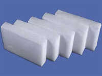White Dry Ice Slices