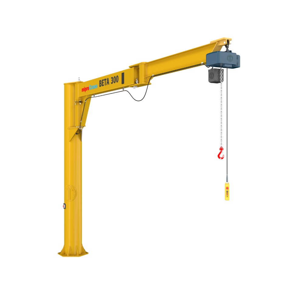 Electric Jib Crane - Application: Material Handling