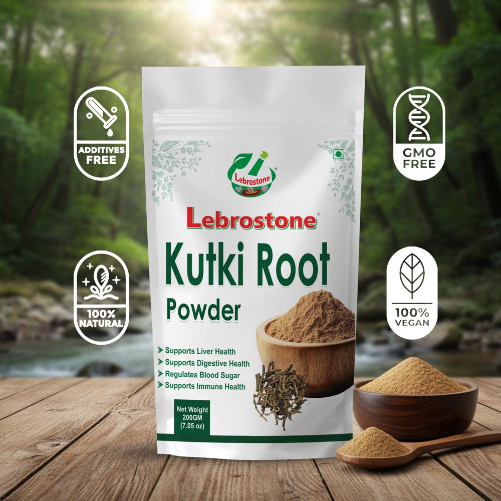 Lebrostone Kutki Root Powder | Digestive Support | Blood Purifier | Immunity Booster | Skin Health |100g