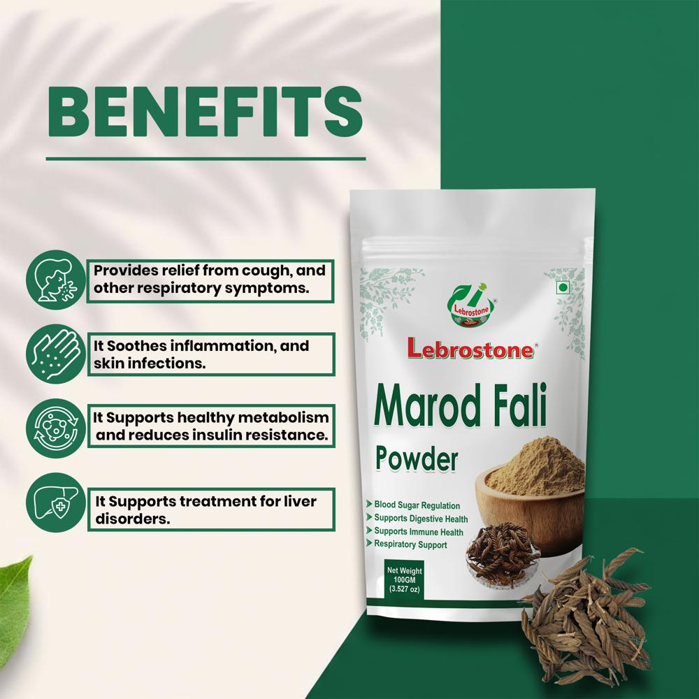 Lebrostone Marod Fali Herbal Powder | Cough upport | Metabolism & Liver HealthRelief |(100g)