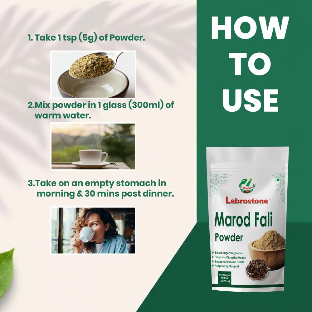 Lebrostone Marod Fali Herbal Powder | Cough upport | Metabolism & Liver HealthRelief |(100g)