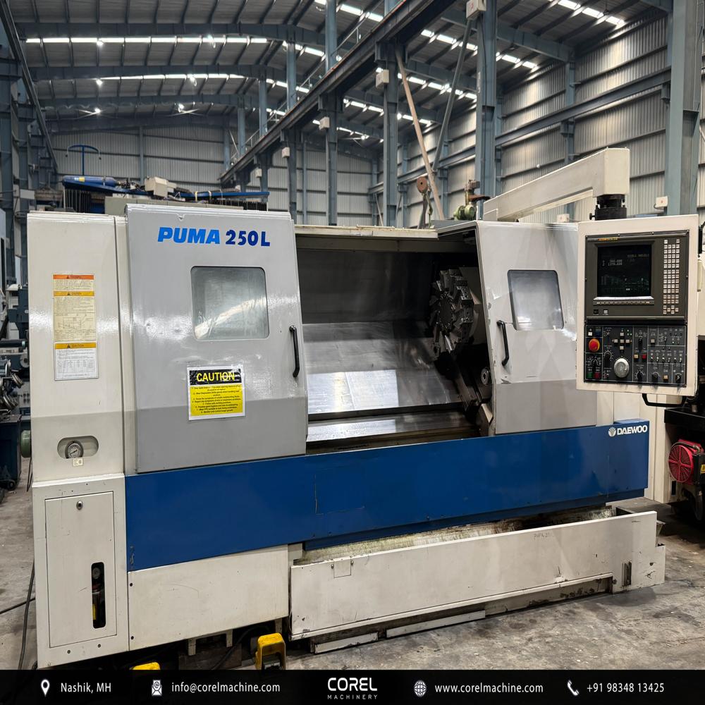 DAEWOO DOOSAN PUMA 250LB CNC LATHE