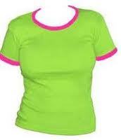 गोल गर्दन की टी-शर्ट