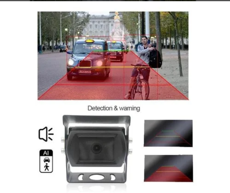 AI Detection Rear View Camera System