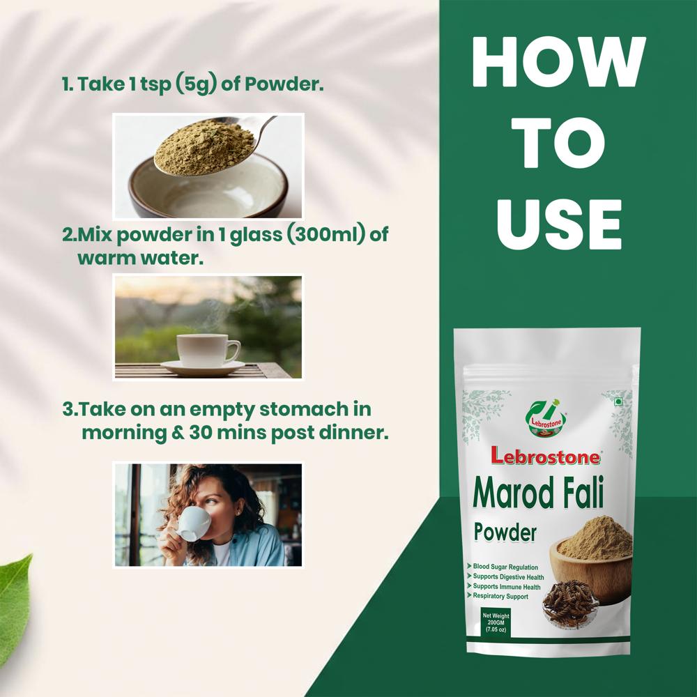 Lebrostone Marod Fali Herbal Powder | Cough Relief | Skin Support | Metabolism & Liver Health|200g