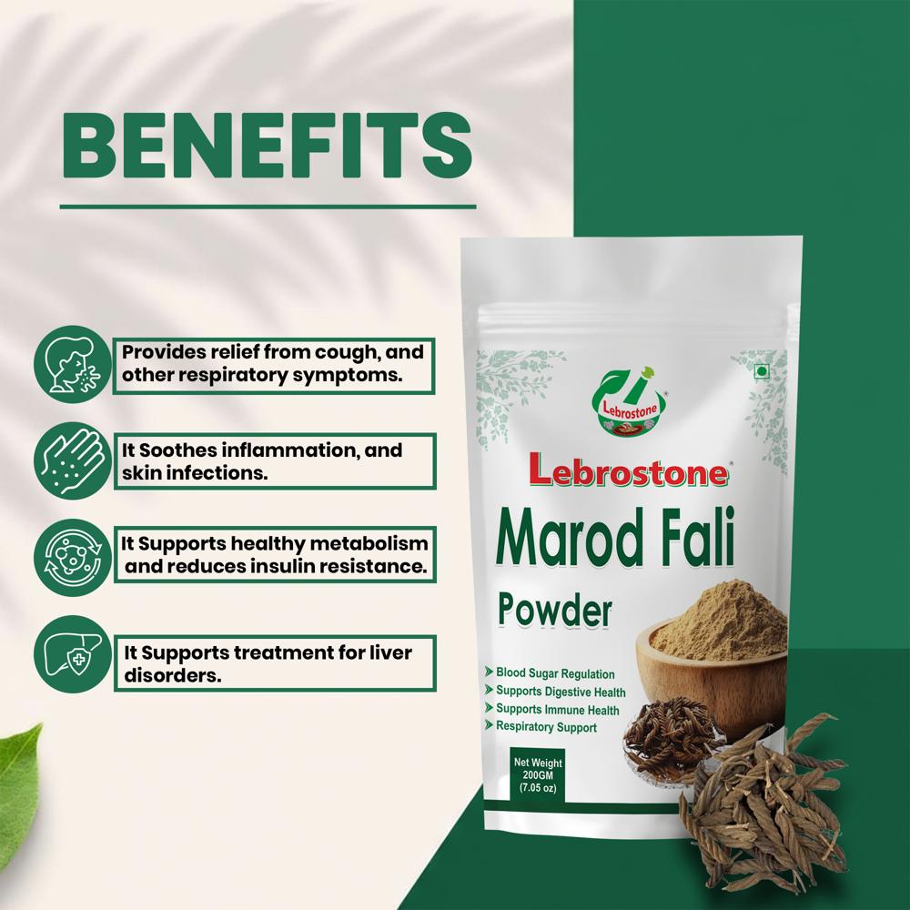 Lebrostone Marod Fali Herbal Powder | Cough Relief | Skin Support | Metabolism & Liver Health|200g