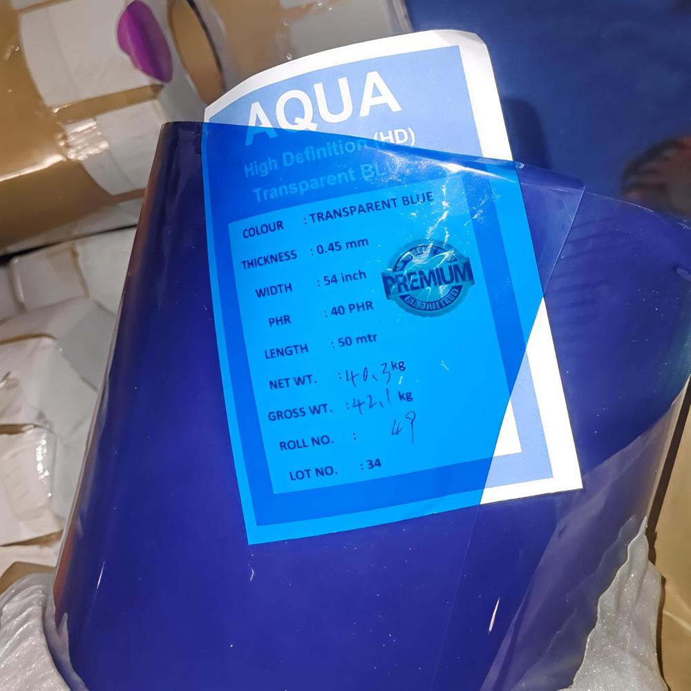 Transparent Colour PVC Film