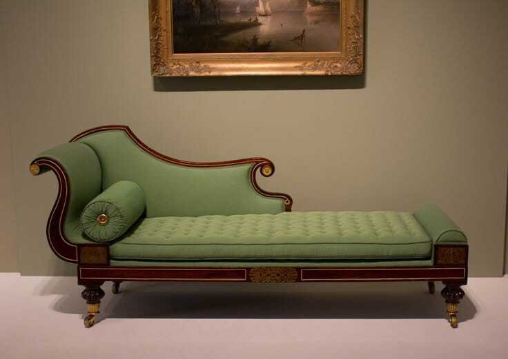 Designer Couch Diwan - Color: Brown & Beige