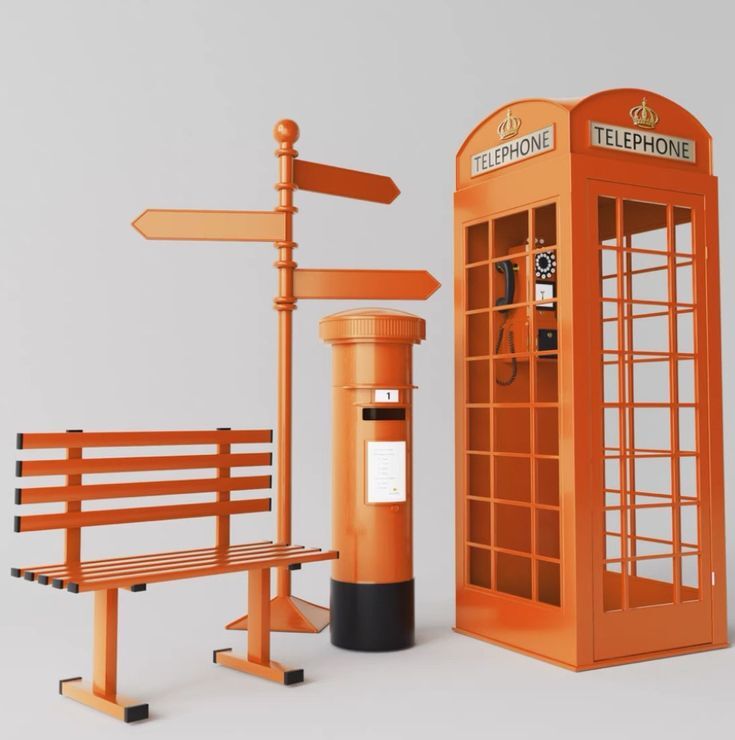 Designer Telephone Booth
