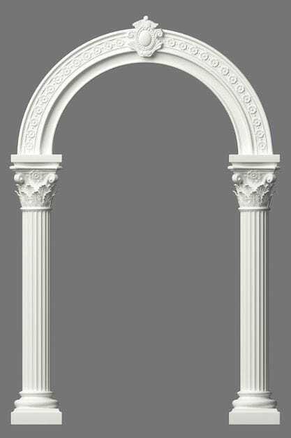 Fibre Entry Gate - Color: Silver And Blue