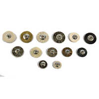 Cylindrical Brushes - Bristle Color: White