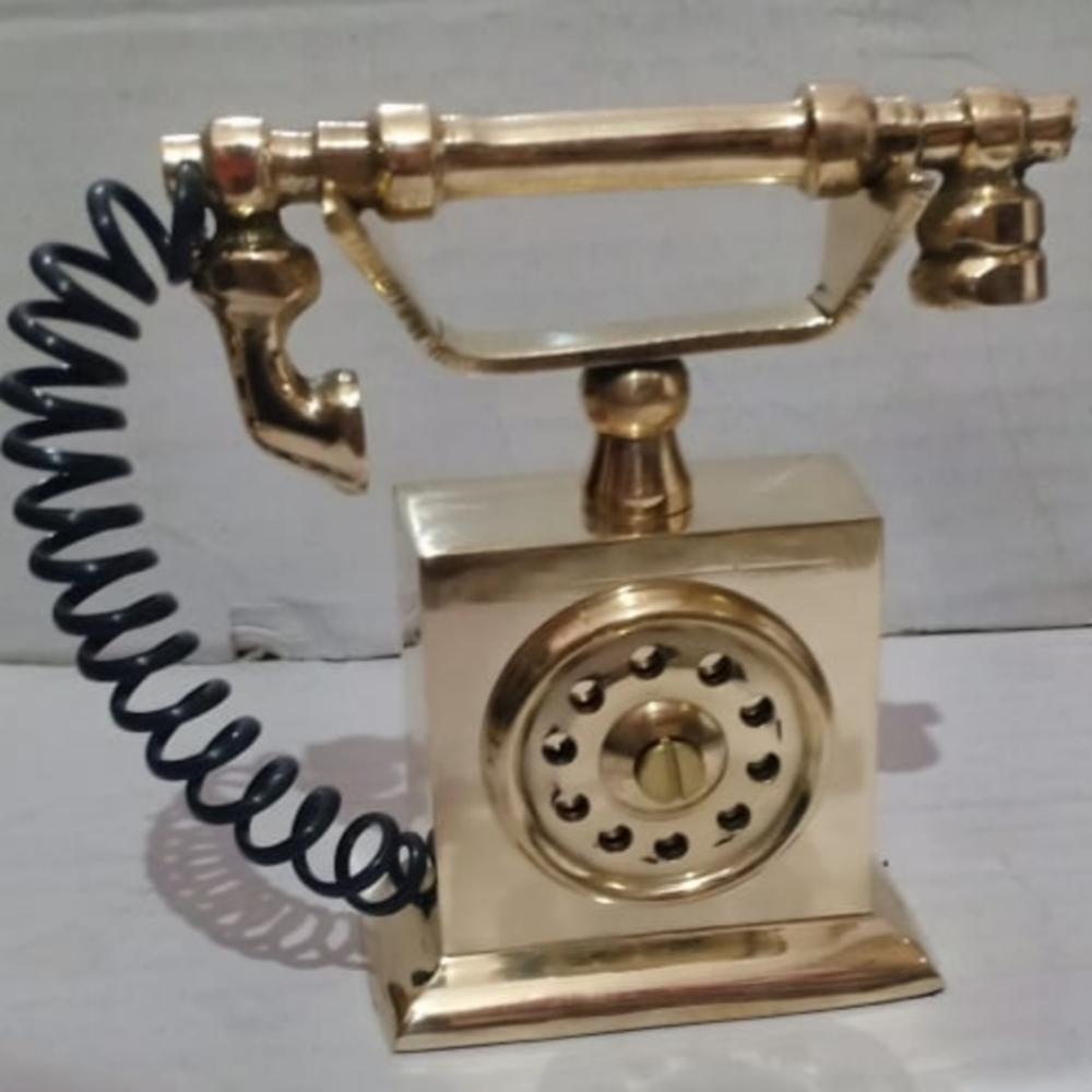 Antique Brass Dummy Telephone
