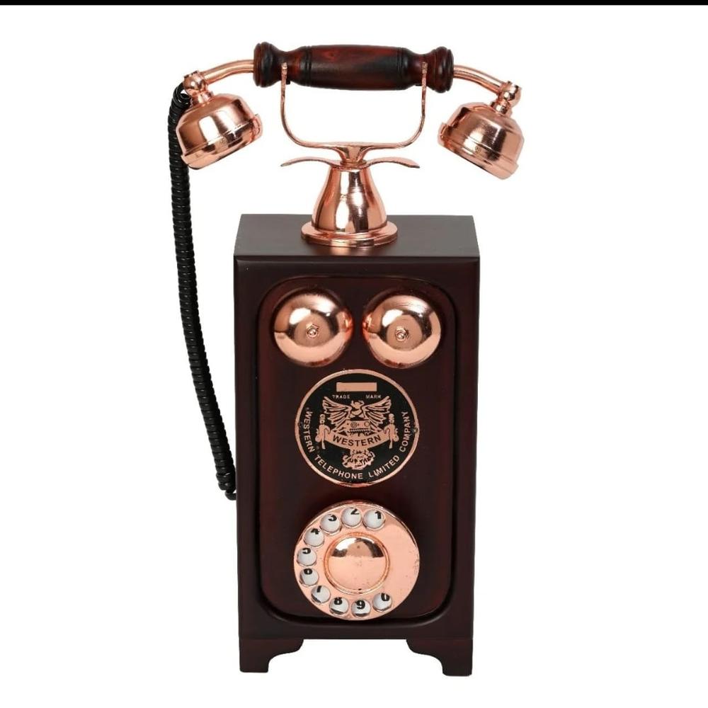 Antique Brass Dummy Telephone