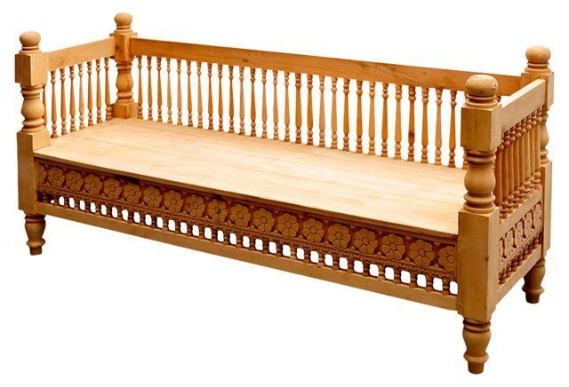 Wooden Design CNC Cutting Sofa