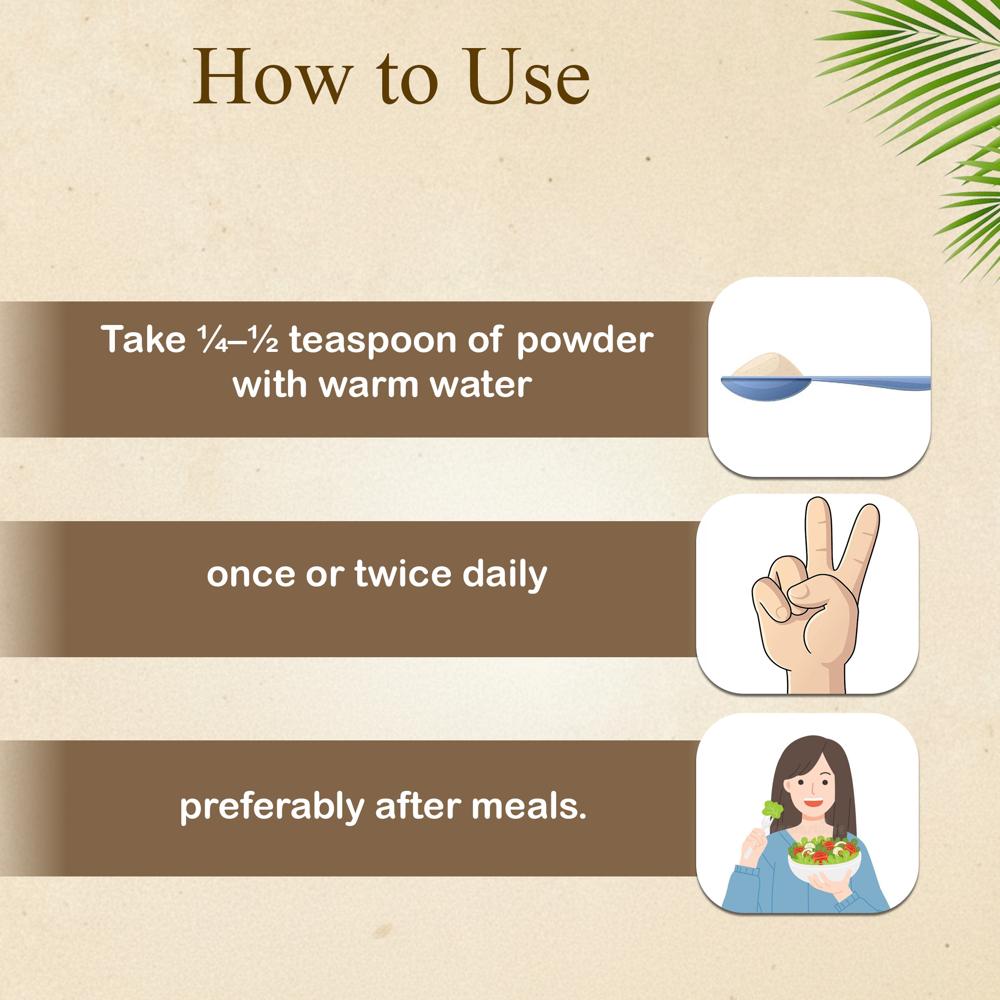 Lebrostone Lindi Pipal Powder  Boosts Appetite, Weight Management & Overall Wellness(100g)