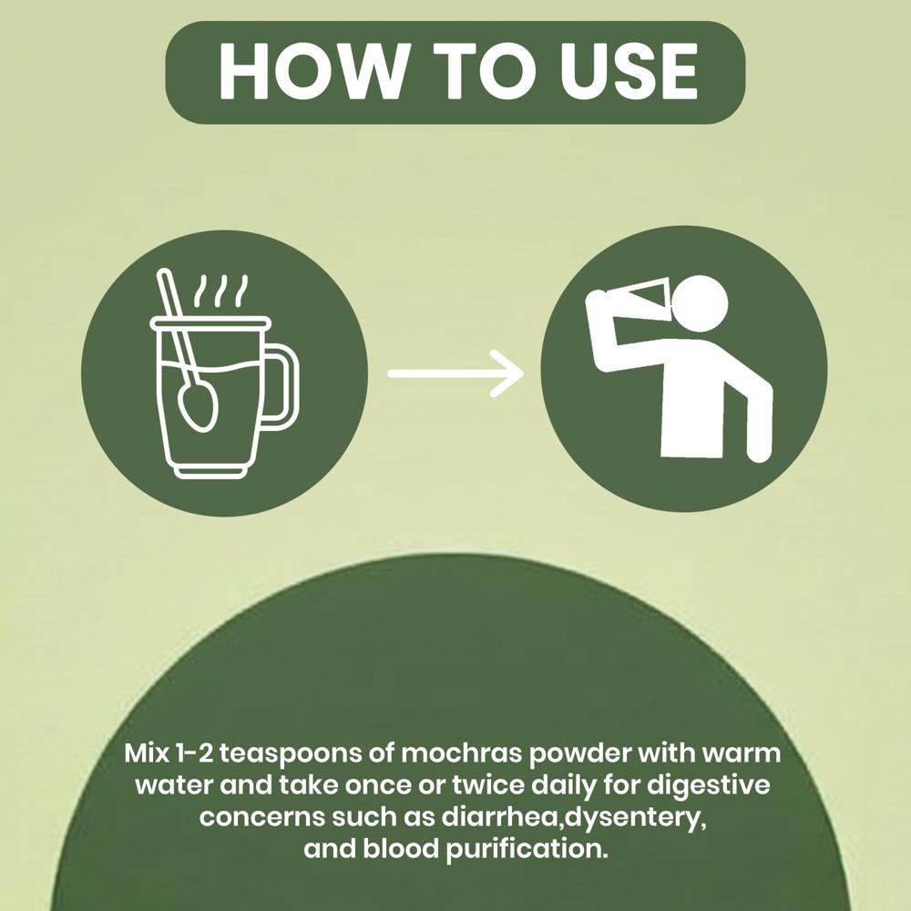 Lebrostone Mochras Powder | Cooling, Digestive & Energy Support | Anti-inflammatory | 100g