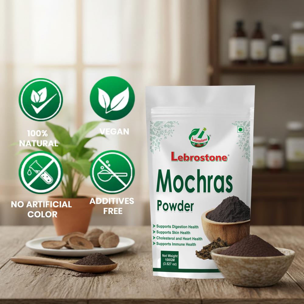 Lebrostone Mochras Powder | Cooling, Digestive & Energy Support | Anti-inflammatory | 100g