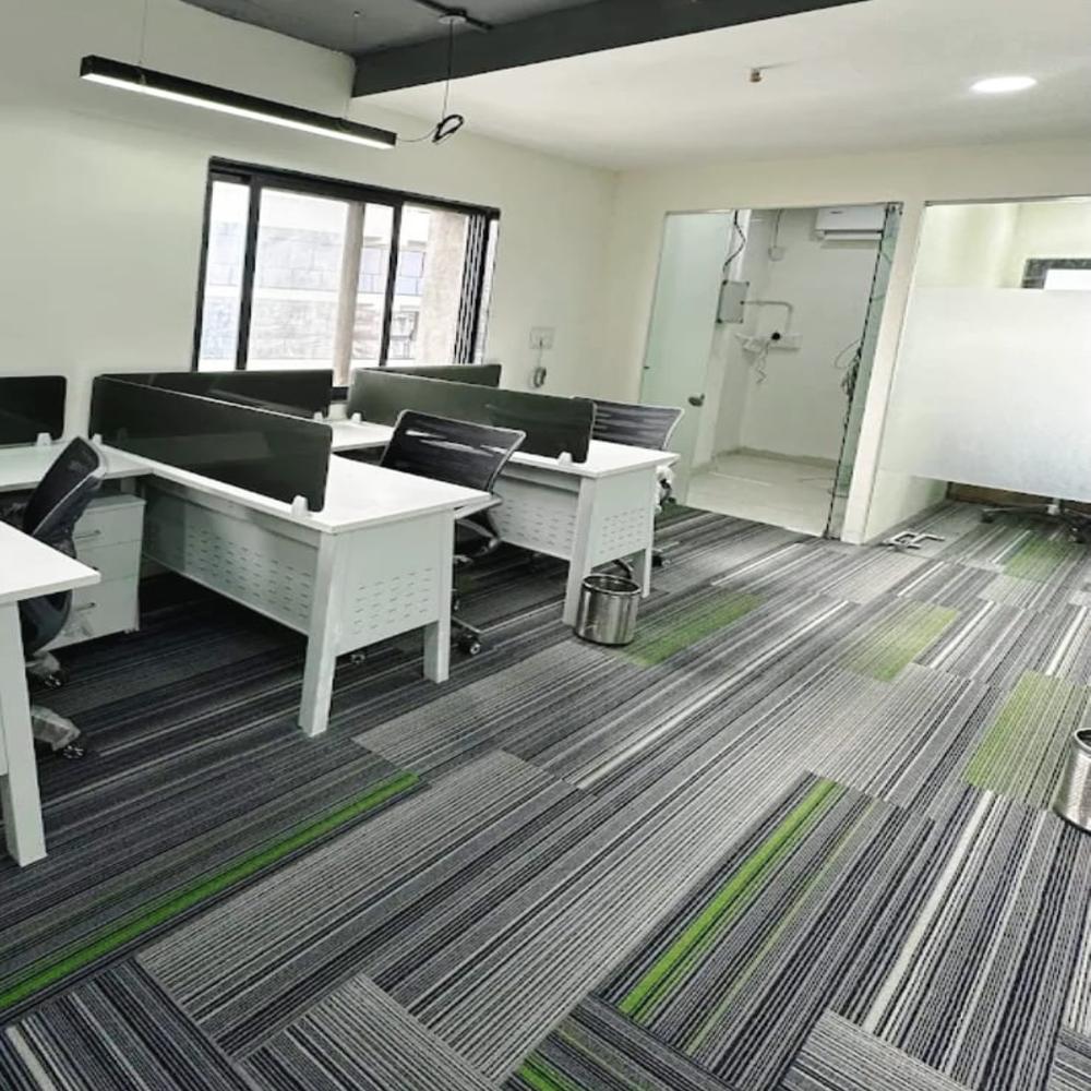 Carpet Tiles - Color: Cream